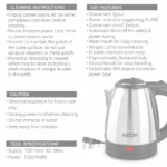 Milton Insta Stainless Steel Electric Kettle - Image 8