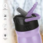 MILTON Max Stainless Steel Sipper Water Bottle Leak Proof - Image 2