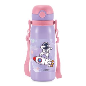 milton torque stainless steel bottle 650, durable & spill proof bottle for kids | made with food grade stainless steel