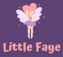 purple and pink cute child fairy illustration kids fashion logo 1