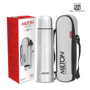 milton flip lid thermosteel bottle 1000ml stainless steel vacuum insulated hot & cold water bottle