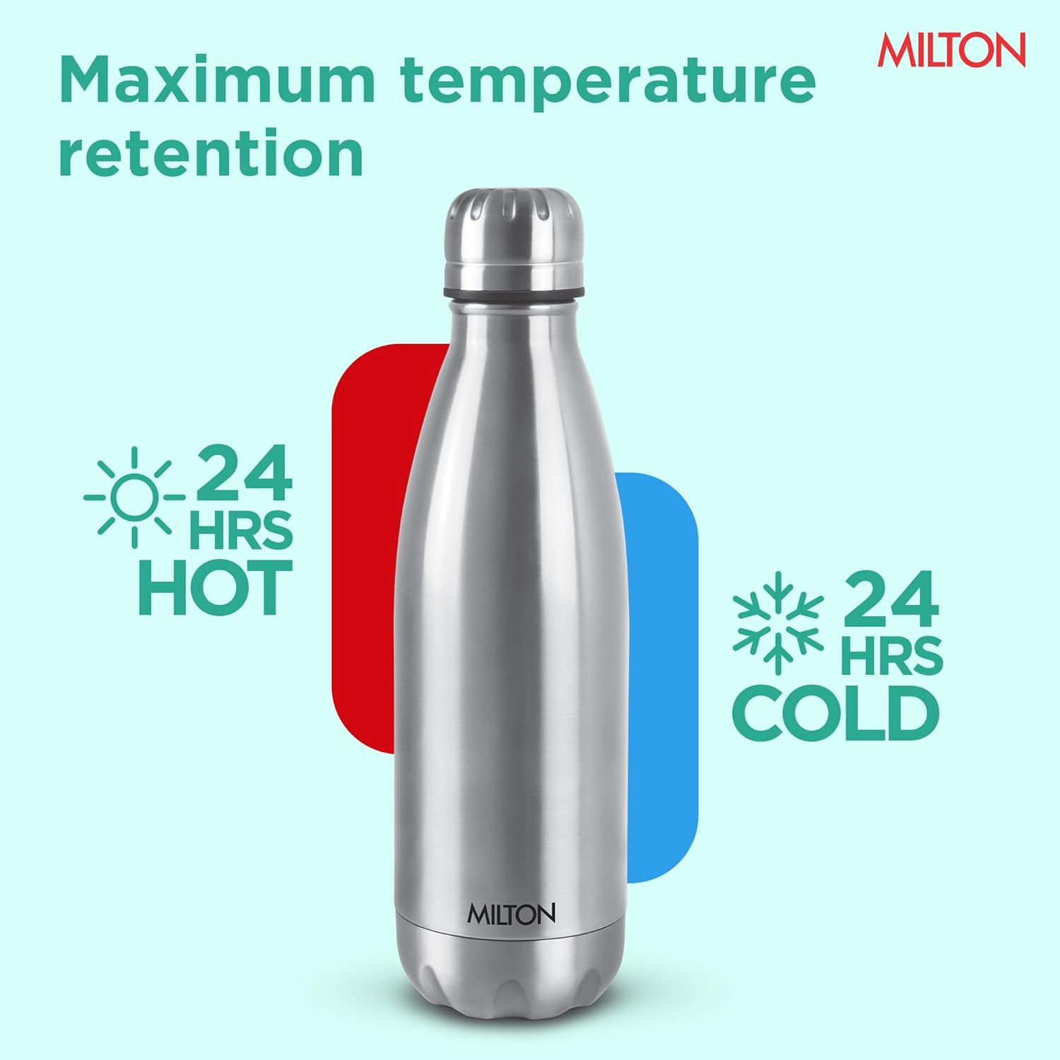 milton duo deluxe thermosteel water bottle | 24 hours hot & cold stainless steel flask | leak proof vacuum insulated bottle milton duo deluxe thermosteel water bottle | 24 hours hot & cold stainless steel flask | leak proof vacuum insulated bottle